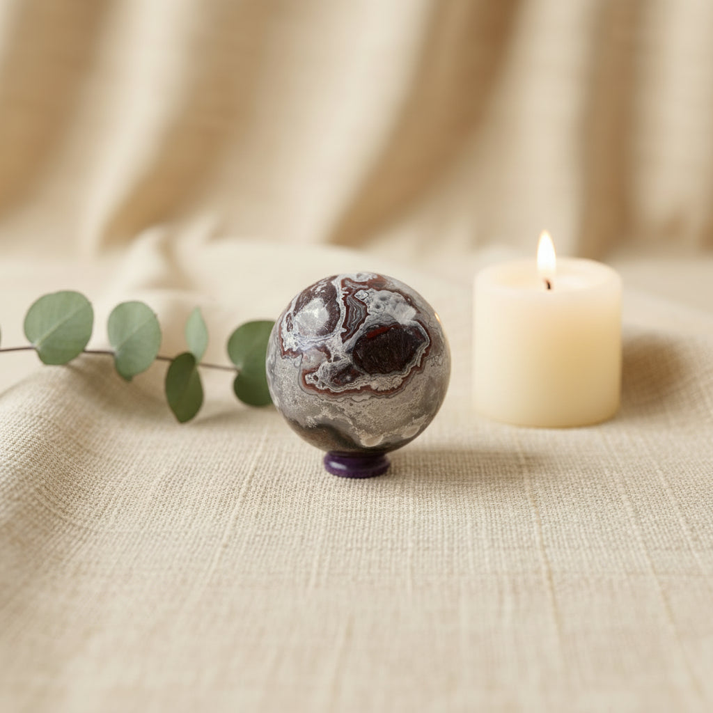 Crystal Sphere Holders | Gemstone Ring Stand