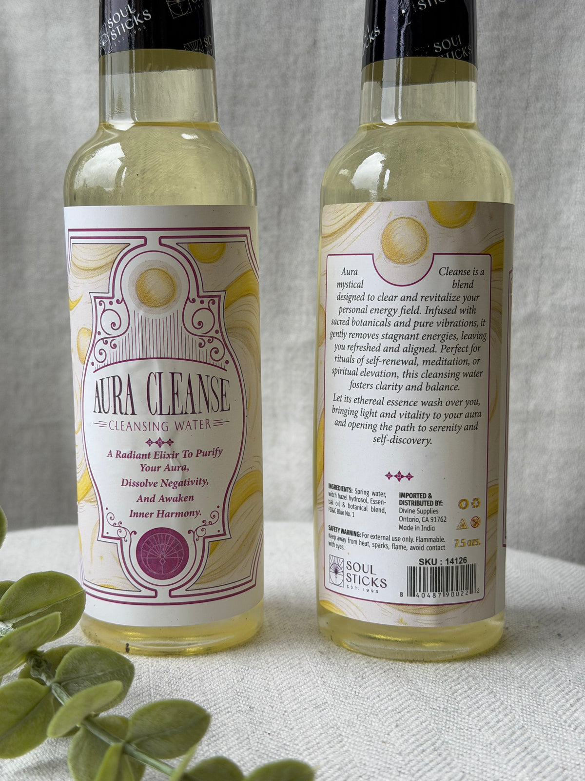 Aura Cleanse Cleansing Water