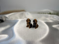 Tigers Eye - Dog Carving