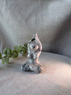 Tree Agate Goddess Meditation Stone Figurine