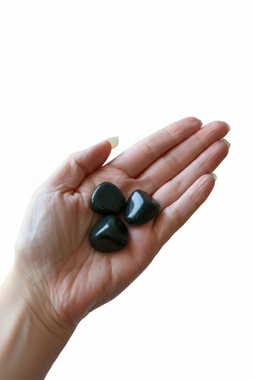 Polished Bloodstone Tumbled Gemstone Collection