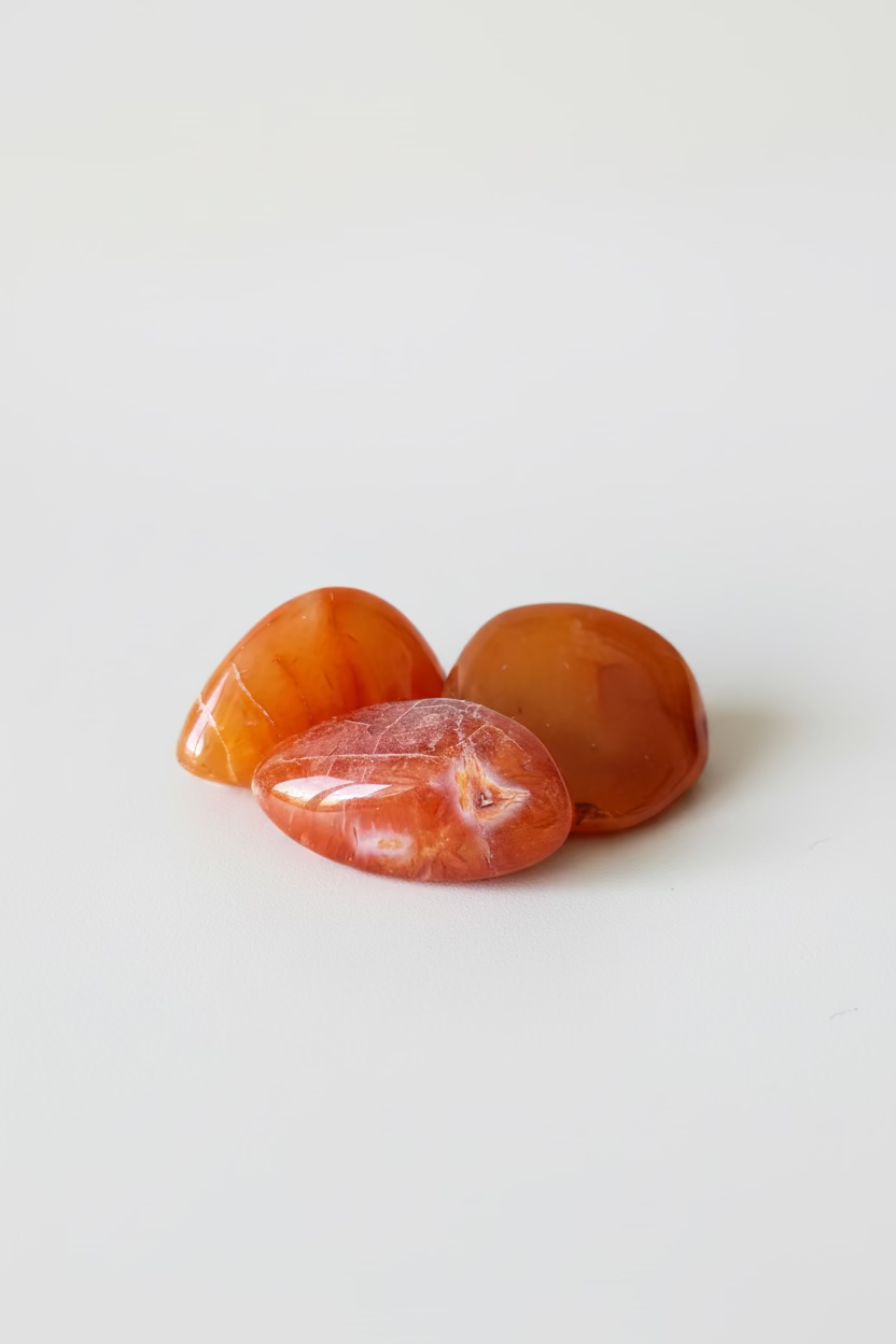 Carnelian Stone Tumblers