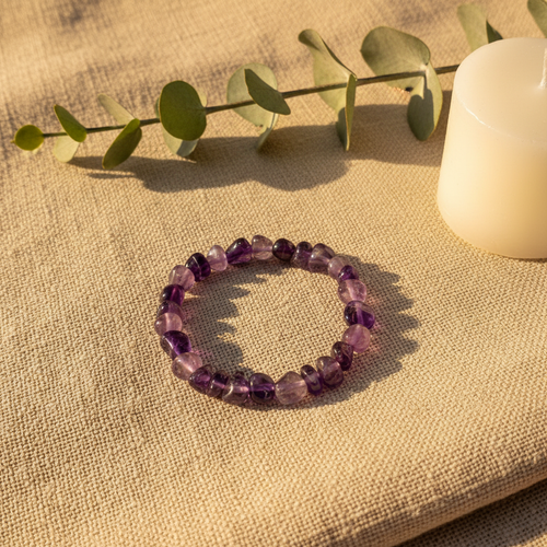 Amethyst Bracelet Crystal  2 - Social Media
