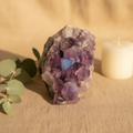 Amethyst Crystal Cluster - Social Media