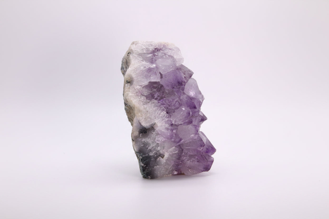Natural Amethyst Crystal Cluster Specimen