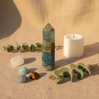 Blue Onyx Crystal Tower 3 - Social Media