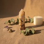 Crazy Lace Agate Tower - Social Media