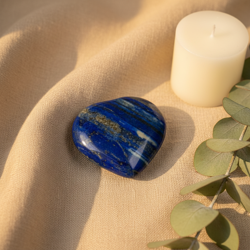 Lapis Lazuli Heart - Social Media
