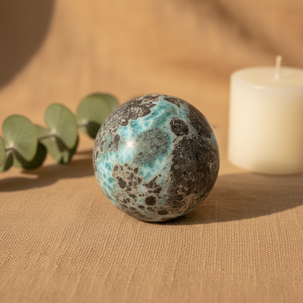 Larimar Sphere - Social Media