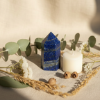 Linen, Eucalyptus & Candle Lapis Lazuli