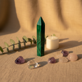 Malachite Crystal Tower - Social Media
