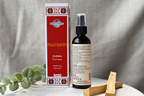 Palo Santo room spray with text sharpening requested