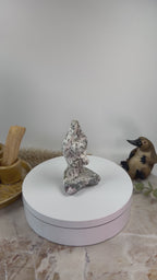 Tree Agate Goddess Meditation Stone Figurine