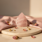 Rose Quartz Crystal Point Social Post