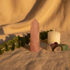 Rose Quartz Crystal Tower - Social Media
