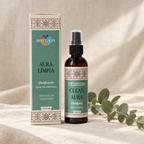 Sacred Elements Clean Aura room spray and Aura Limpia box