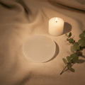 Selenite Round Plate 10cm - Natural Grain Lifestyle