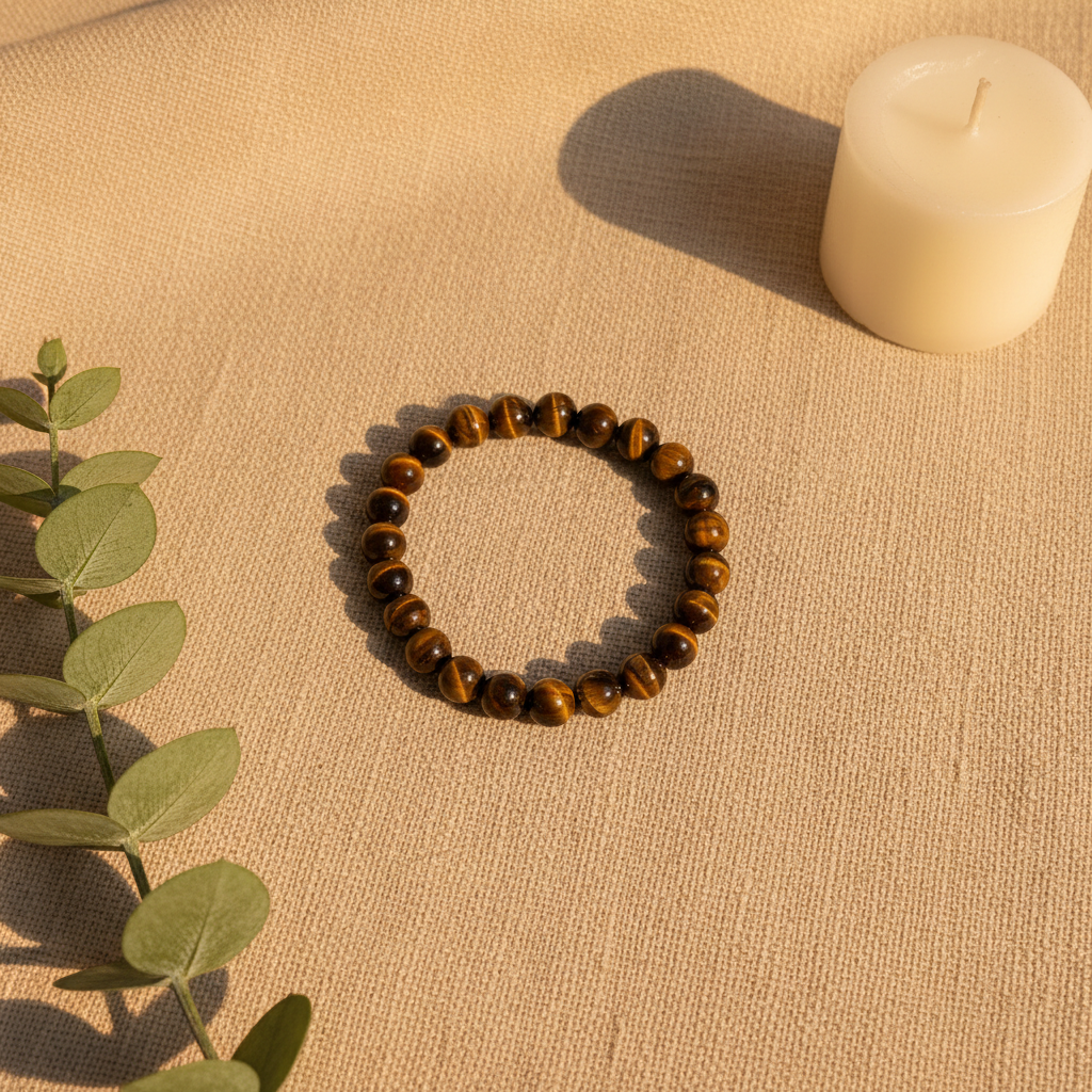 Tigers Eye Bracelet - Social Media