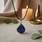 Treasured Energies-style Labradorite necklace scene